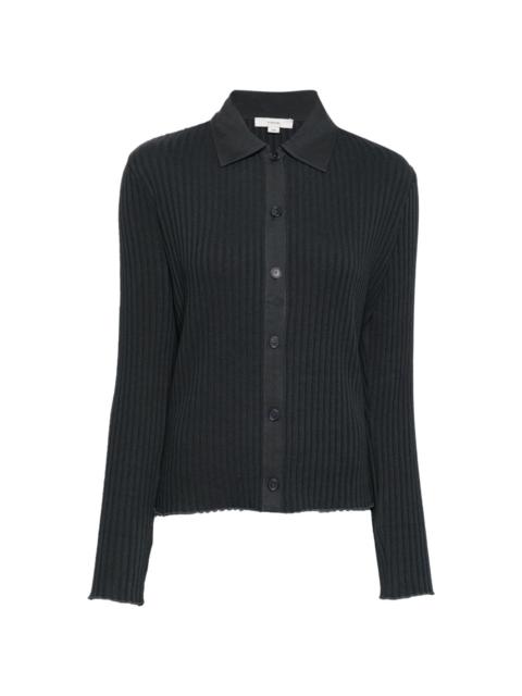 ribbed polo jumper