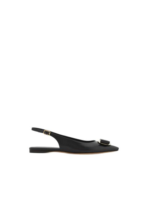FERRAGAMO Zelmy slingback flat pumps