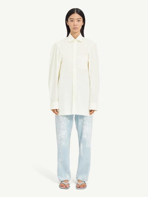 MM6 Maison Margiela Flattened Cotton Poplin Shirt