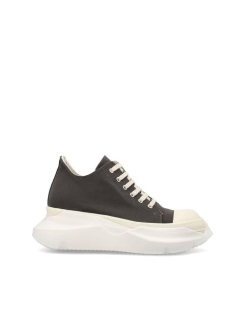 Abstract Low lace-up sneakers
