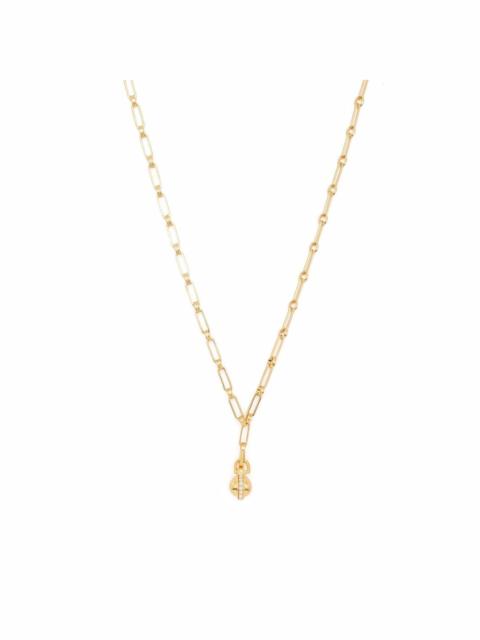 MISSOMA Aegis chain pavÃ© sphere pendant necklace