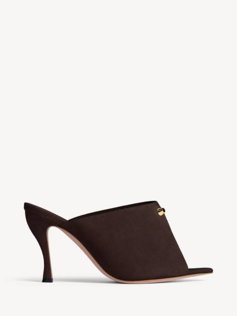 BALENCIAGA Women's Midnight City Mule in Testa Di Moro