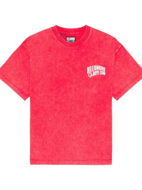 BILLIONAIRE BOYS CLUB Faded Curve Tee "Red" 861 3304 RED