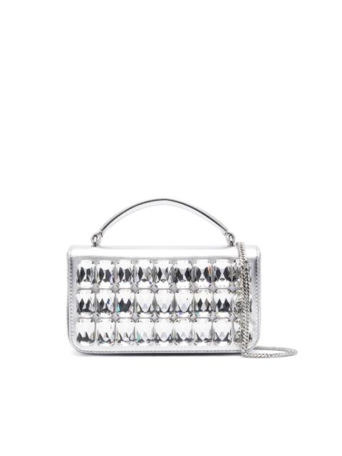 Moschino crystal-embellished mini bag