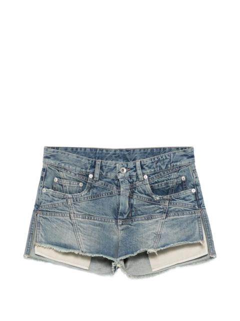 Rick Owens DRKSHDW Lana cut-offs denim shorts