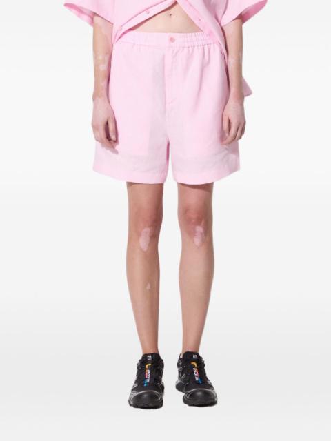 PANGAIA elastic-waist shorts