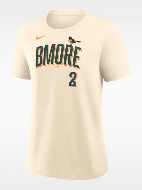 Nike Gunnar Henderson Baltimore Orioles City Connect Women's Nike MLB T-Shirt