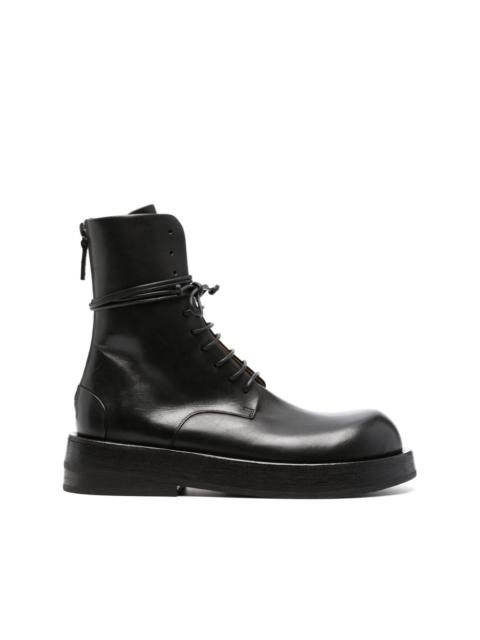 Marsèll lace-up ankle-length leather boots