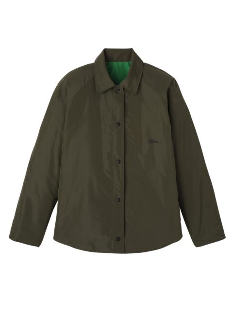 Longchamp Padded blouson Khaki/Green - Technical taffeta