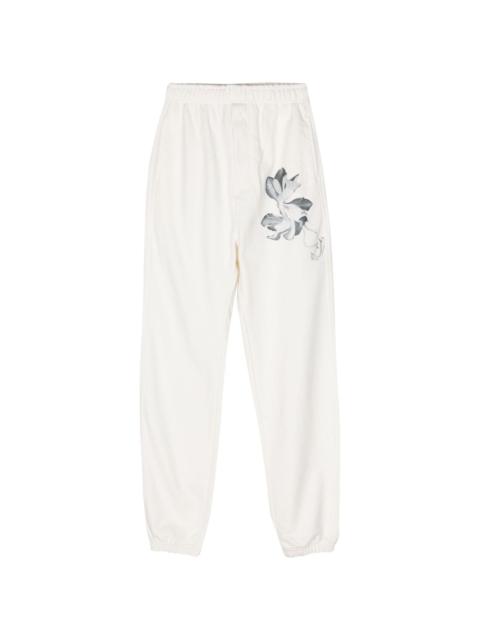 Y-3 x Adidas floral-print track pants
