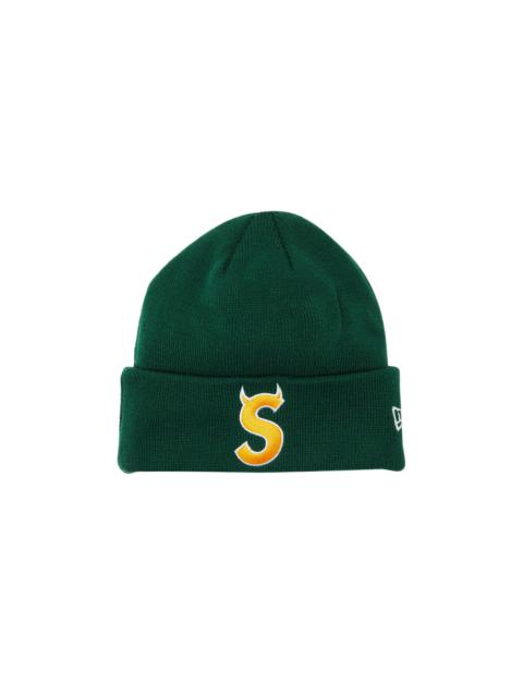 Supreme x New Era S Logo Beanie 'Dark Green'