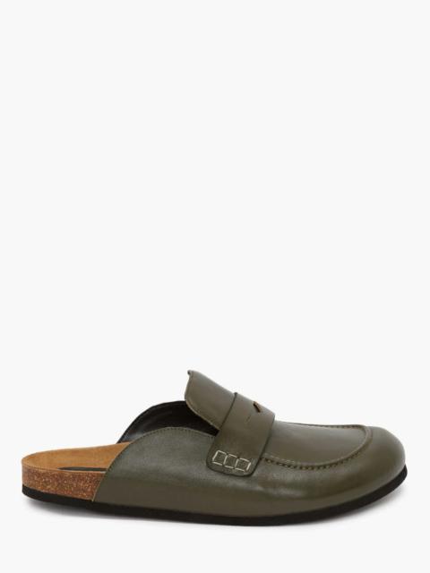 JW Anderson MEN'S LEATHER LOAFER MULES