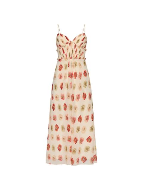 Cinq à Sept floral ruffled dress