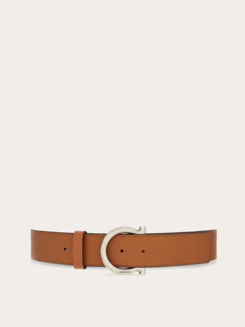 Fixed belt with Gancini buckle