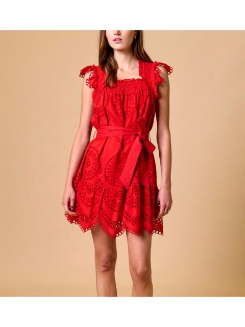 Cleobella MIREYA MINI DRESS | GOJI BERRY