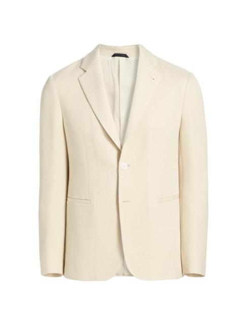 GIORGIO ARMANI Men's Moonstruck Silk-Blend Blazer - Moonstruck