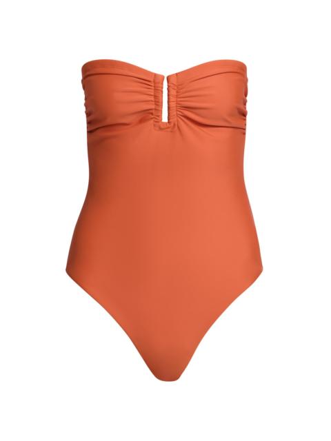KOBI HALPERIN Women's Becca Strapless One-Piece Swimsuit - Brandy
