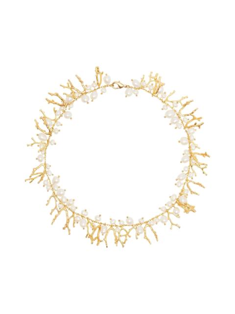 ALÉMAIS Reverie Coral Pearl Necklace