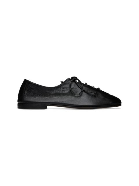 HEREU Black Plegada Supple Shiny Loafers
