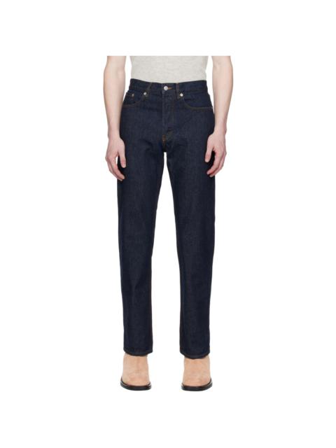 Indigo Straight Jeans