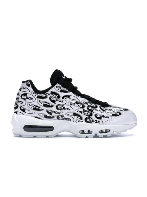 Nike Air Max 95 All Over Print White Black