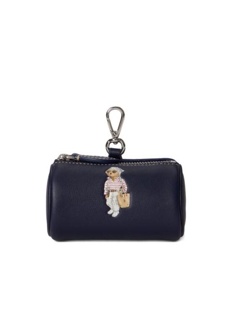 Polo Ralph Lauren Polo Bear leather coin purse