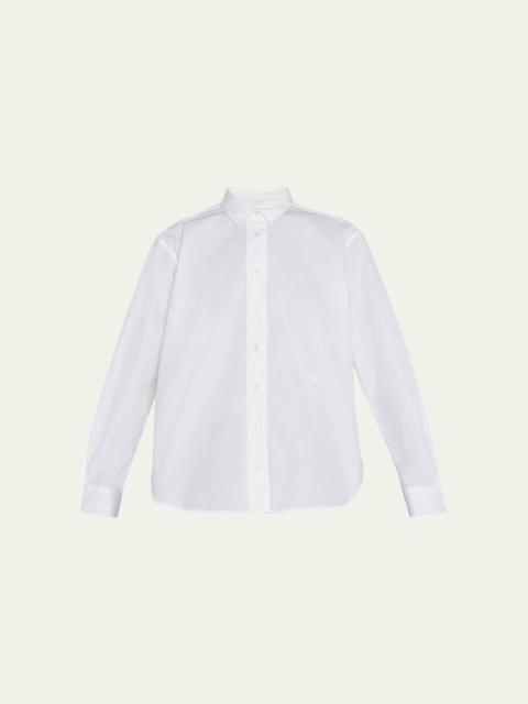 TOTEME Organic Cotton Button-Front Shirt