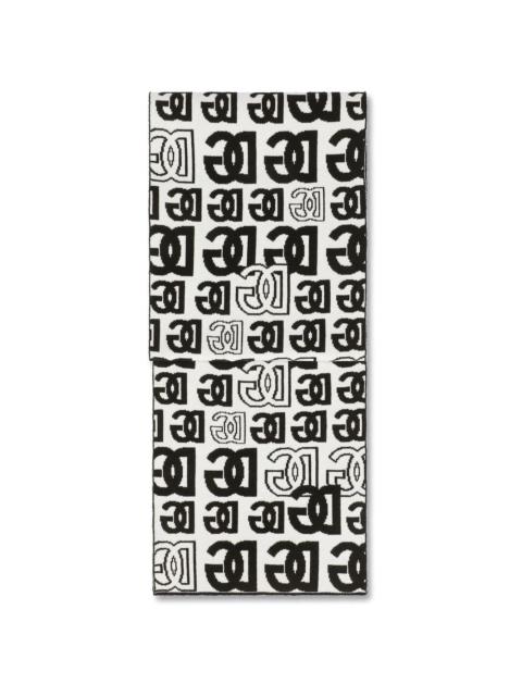 Dolce & Gabbana cashmere blend scarf
