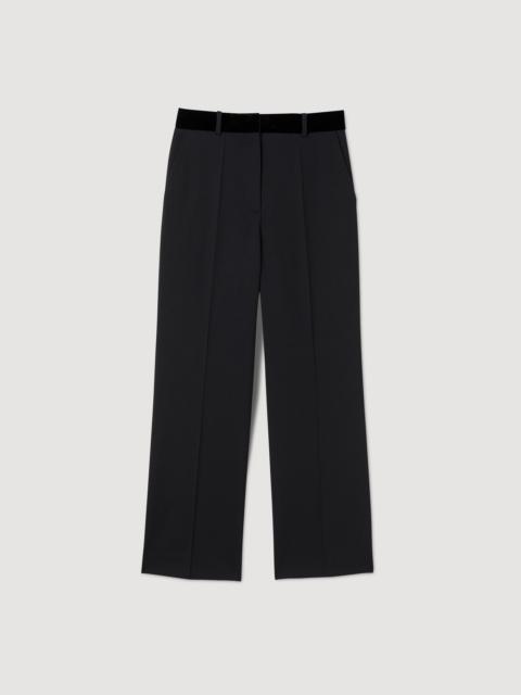 Sandro Straight-leg pants