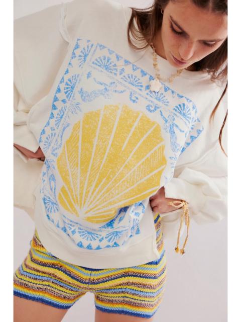 FREE PEOPLE We The Free Graphic Camden Pullover