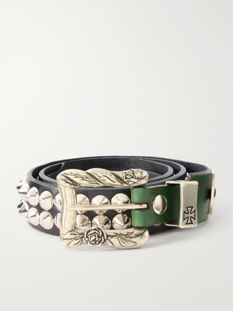 Enfants Riches Déprimés 3.5cm Studded Leather Belt