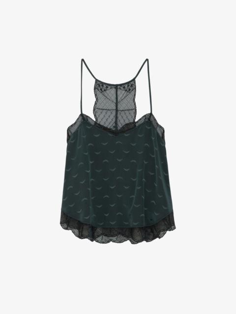 Zadig & Voltaire Claudy Silk Jacquard Camisole