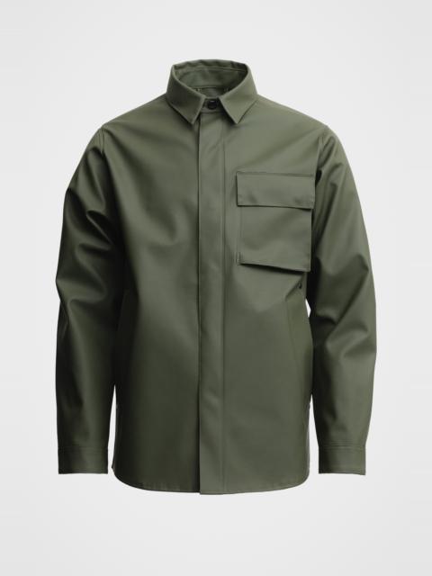 Stutterheim Ringen Overshirt Green