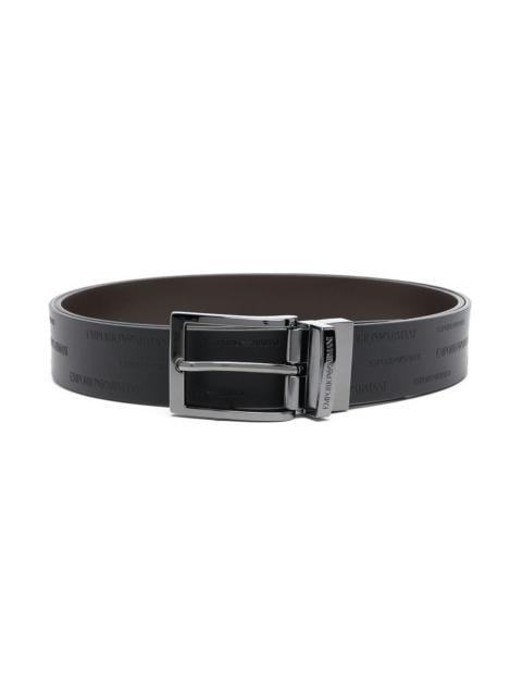 EMPORIO ARMANI Leather belt
