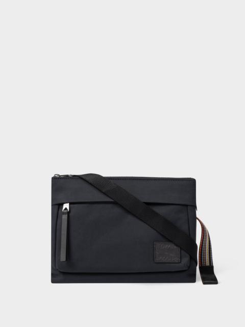 Paul Smith Navy Cotton-Blend Canvas Cross-Body Bag