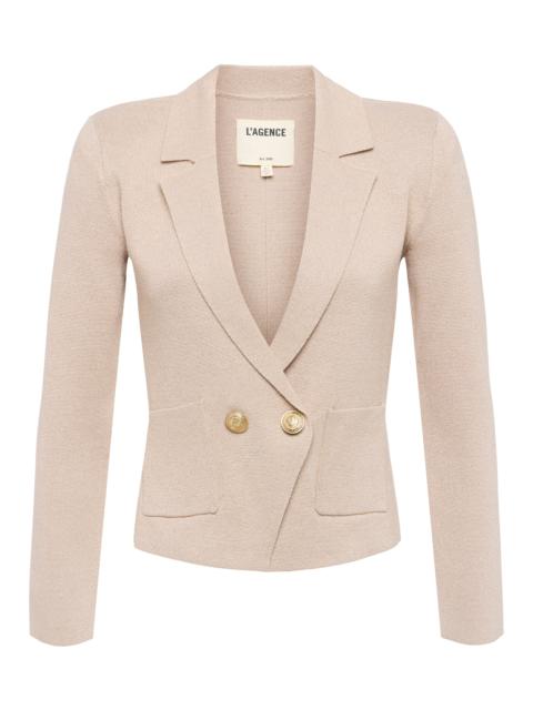 L'AGENCE Sofia Knit Blazer