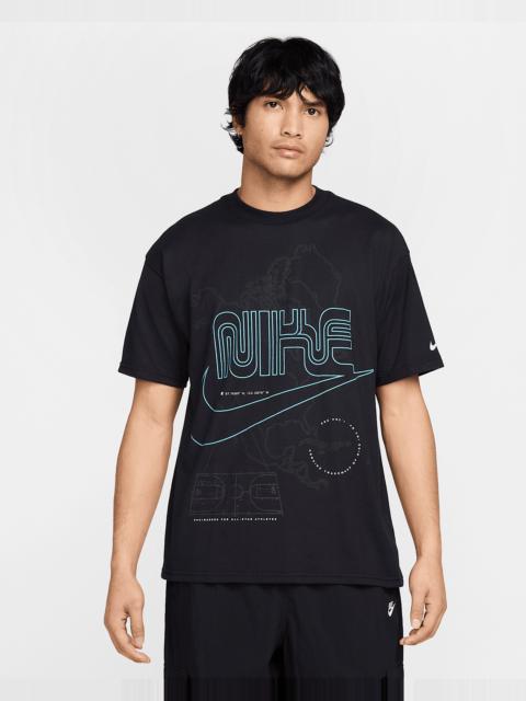 Tシャツ・カットソー Nike Lebron Men's M90 Basketball T-Shirt FV8407-010 Nike x LeBron James M90 Basketball T-Shirt 'Black' FV8407-010