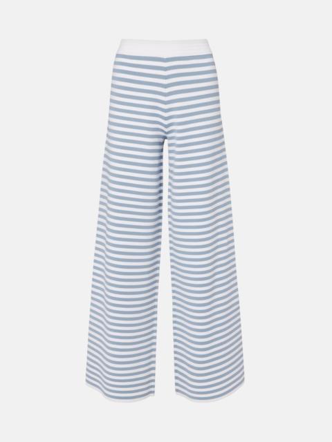 Max Mara Fingere striped wide-leg pants