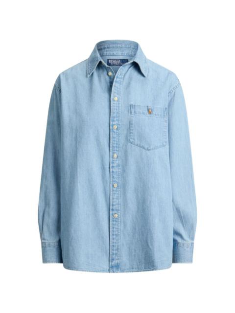 Polo Ralph Lauren chest-pocket denim shirt