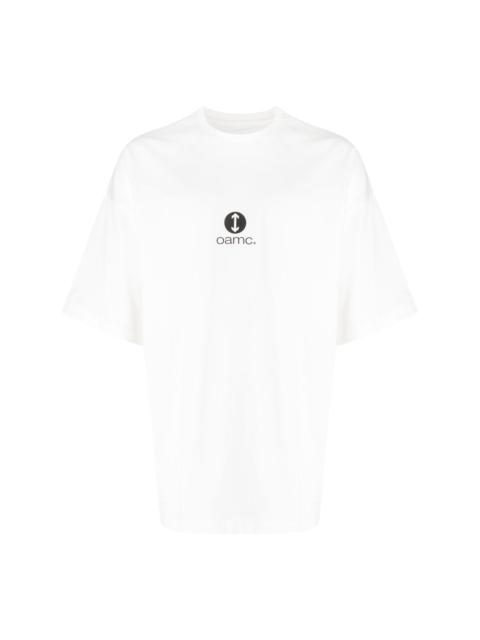 OAMC Altitude logo-print cotton T-shirt
