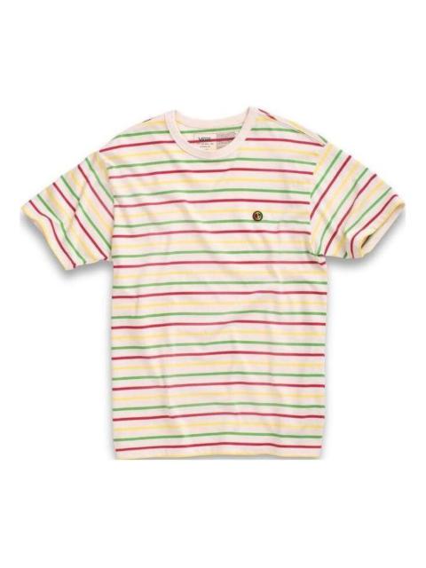 Vans Tyson Peterson Striped Off The Wall Classic Tee 'Multi-Color' VN0A5KFMWHT