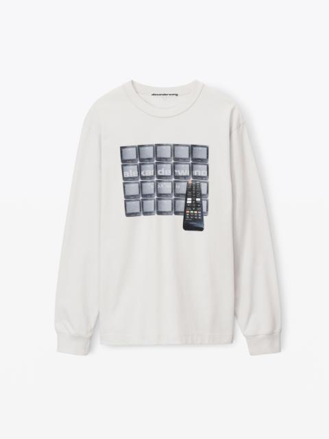 Alexander Wang long sleeve tune in tee