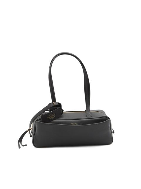 BALENCIAGA top-handle embossed bowling bag