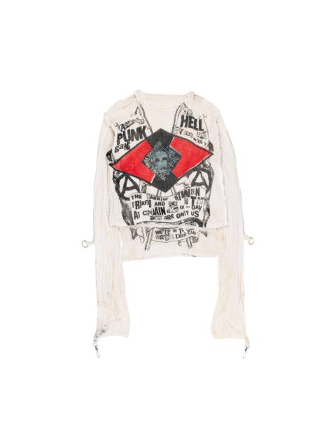 Vivienne Westwood Pre-Owned Vivienne Westwood Vintage 1970's Original Punk Gang Muslin Shirt 'Cream'