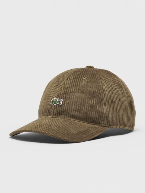 LACOSTE Cotton Velour Cap