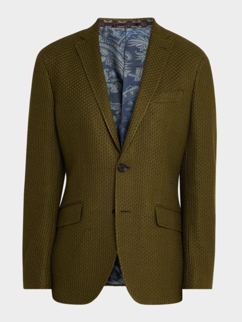 Etro Men's Basic Textured Blazer