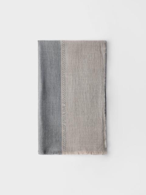 Prada Wool and silk stole
