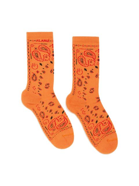 Alanui Bandana Socks