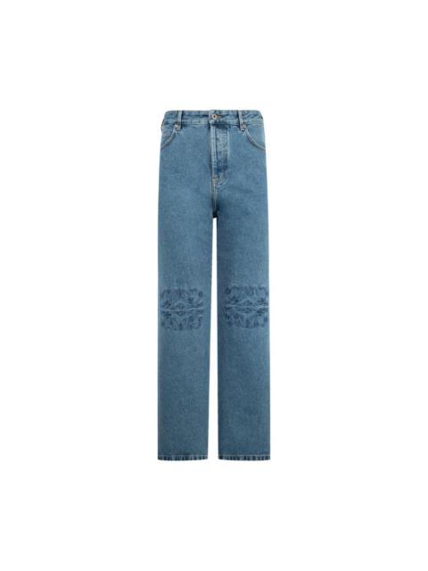 Loewe Anagram baggy jeans