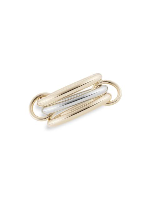 Spinelli Kilcollin Women's Taurus 18K Yellow Gold & Sterling Silver 3-Link Ring - Gold